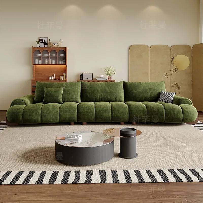 

Vintage Designer Living Room Sofas Armchair Loveseat European Comfortable Minimalist Sofas Light Luxury Divano Home Furniture