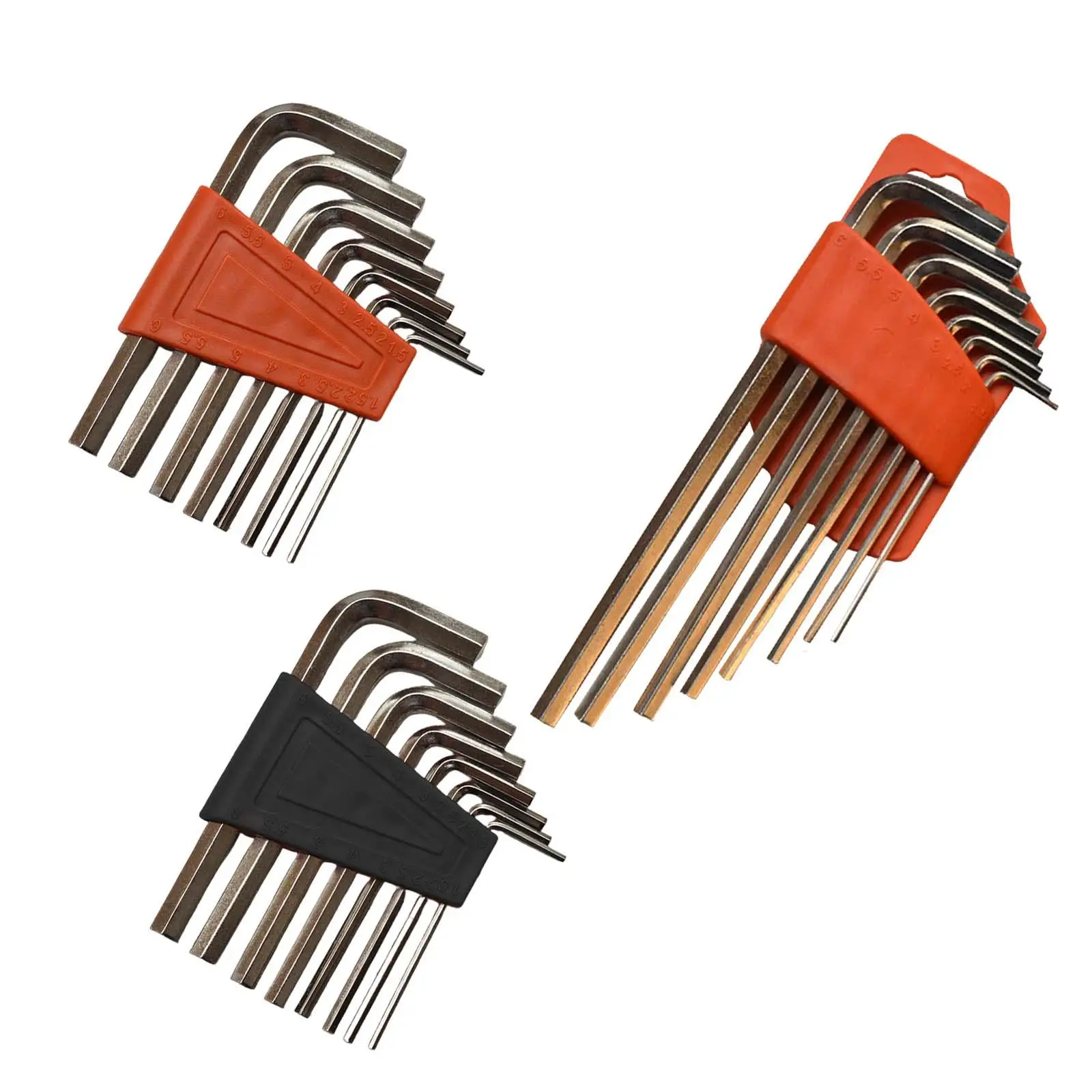 8 Pieces Allen Wrench Set Repair Tool Accessories Replaces Hex Key Set for Scooters Motorcycle Maintenance Furniture Assembly