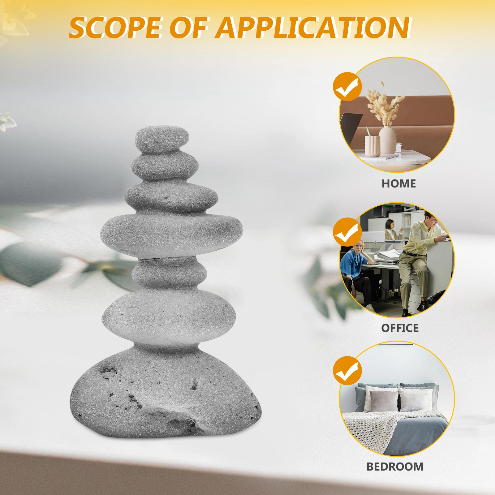 

1pc Simulation Rockery Decor Stone Ornament Micro Landscape Garden Mini Stone Decor Home Living Room Sand Table Desktop Ornament