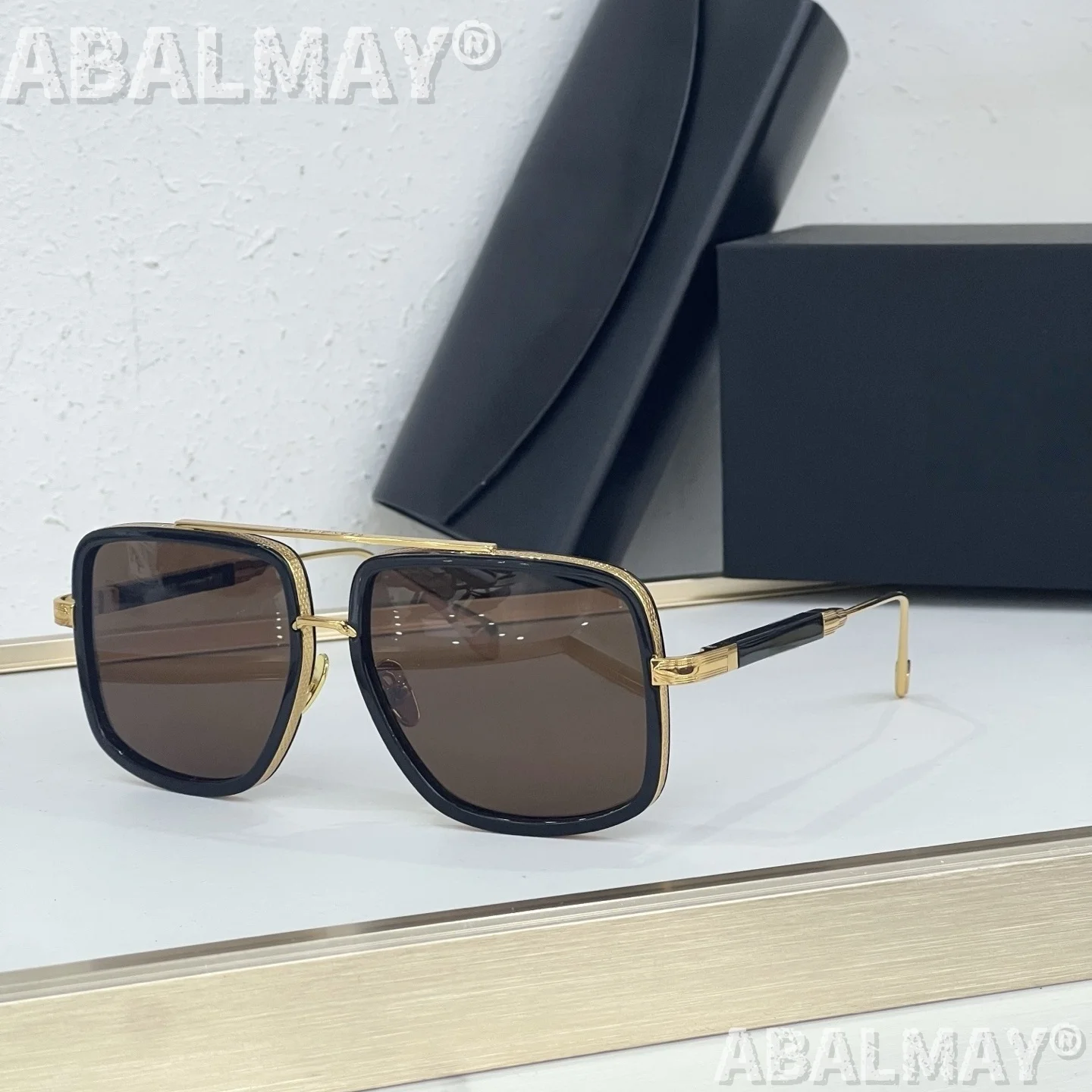 THE MACH ONE II نظارات شمسية عالية الجودة للرجال والنساء طراز UV400 ريترو موضة تصميم خاص نظارات شمسية مع صندوق