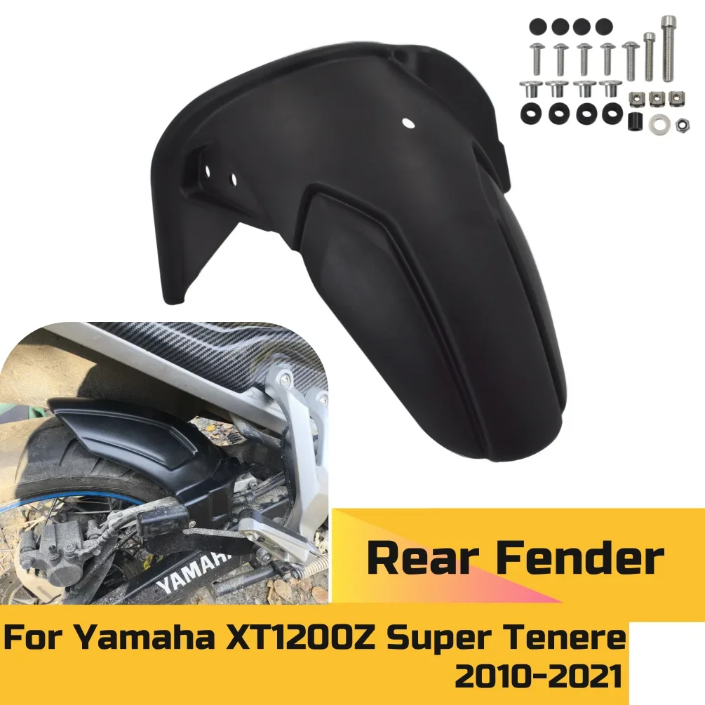 XT1200ZE XT1200Z Rear Fender Mudguard For Yamaha XT1200 Z ZE Super Tenere 2010-2022 Motorcycle Wheel Tire Hugger Splash Guard