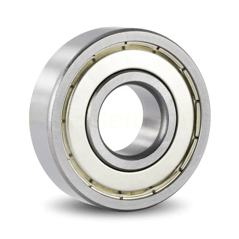 Groove Ball Bearing Double-Metal or rubber Seal Bearings High quality Single Row Pressed Steel Cage Stable Performance 3000 RPM