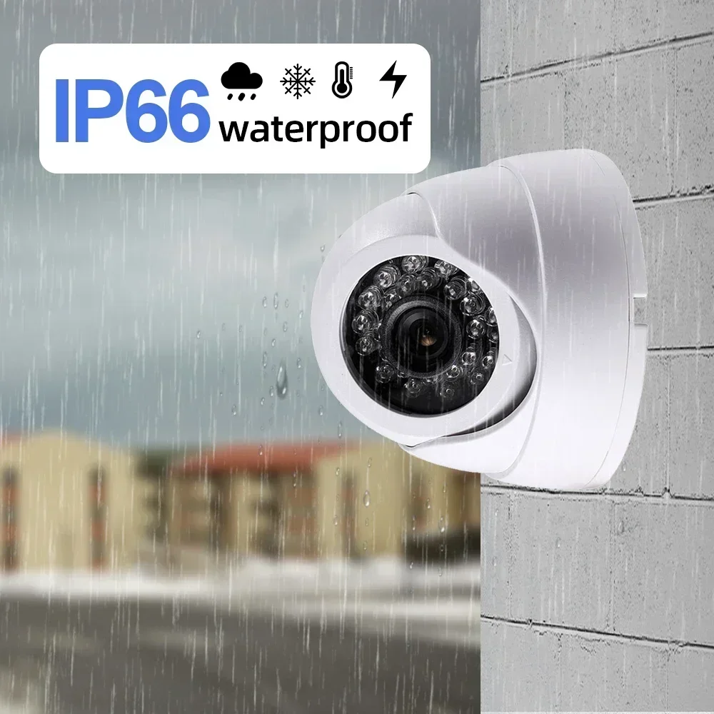 4k h.265 16ch ahd dvr sistema de vigilância de vídeo IR-CUT interior ao ar livre à prova dwaterproof água 8mp cctv câmera p2p conjunto de vigilância de segurança