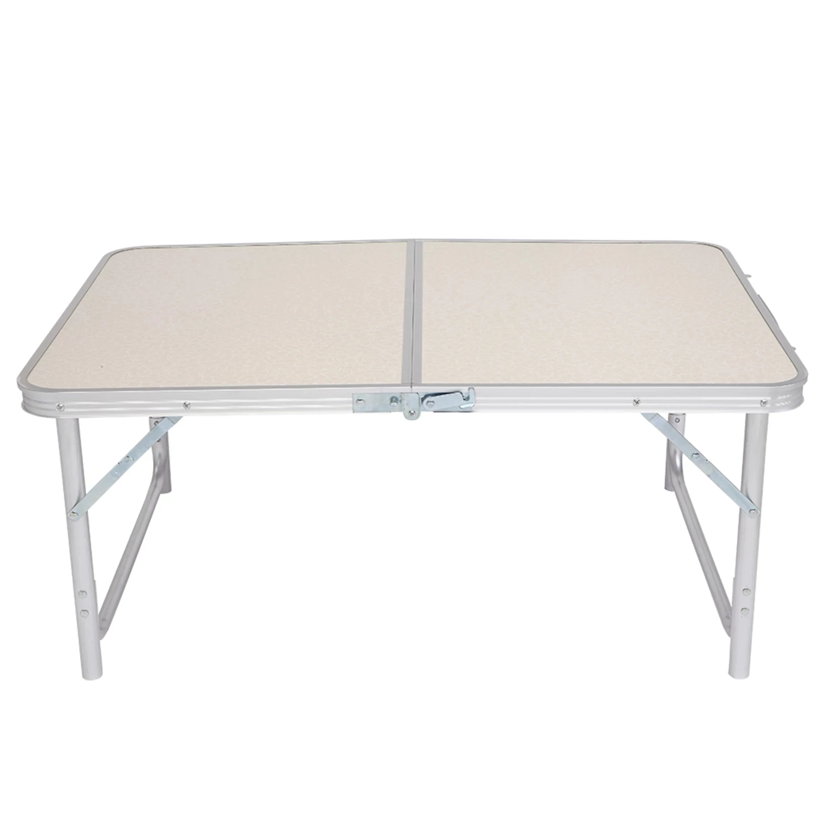 90 x 60 x 70cm Home Use Aluminum Alloy Folding Table White Interiors  Outdoor Furniture Tables Garden Tables Picnic Tables