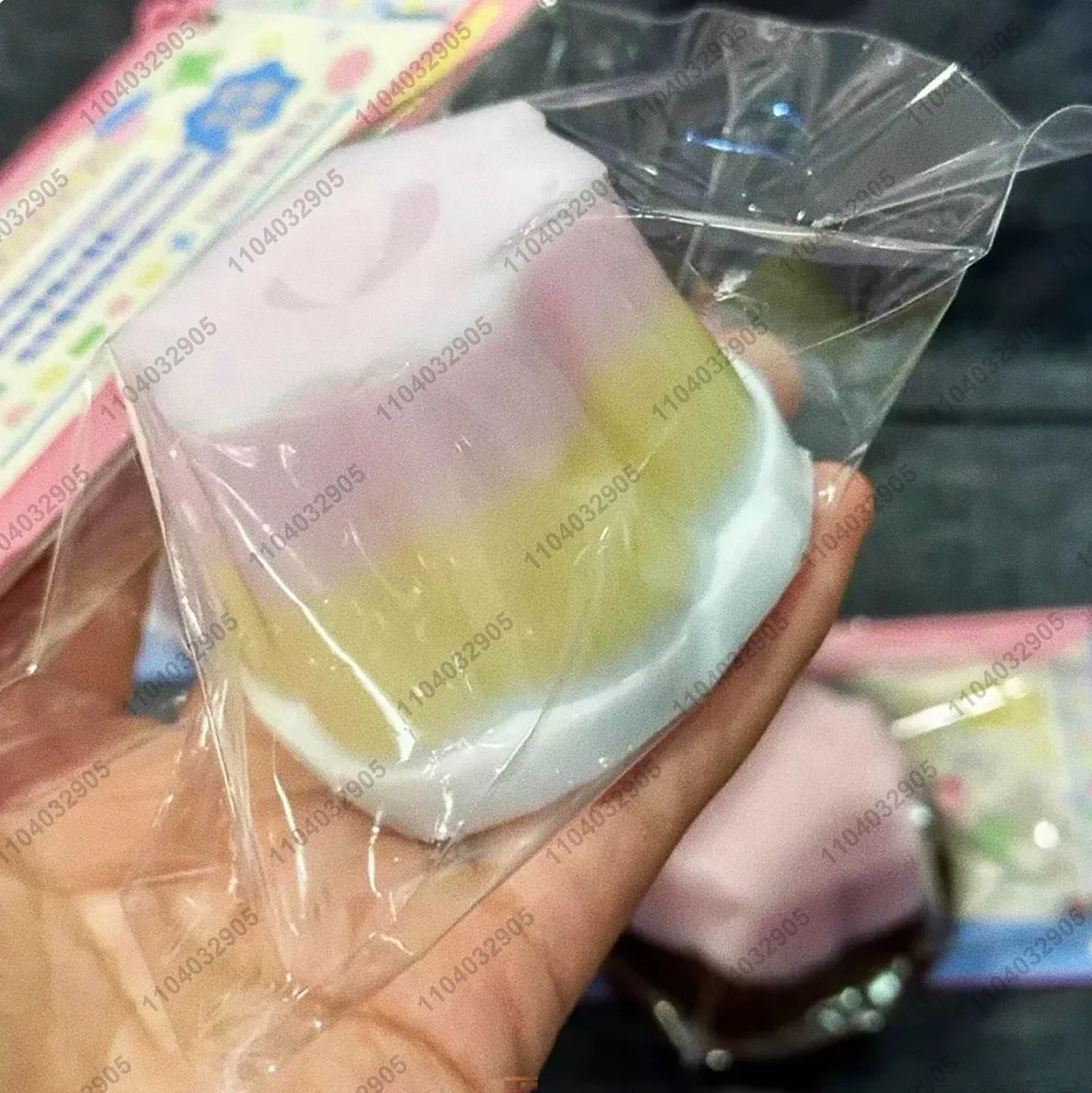 Big Pudding Taba Squishy Silicone Strawberry Caramel Jelly Pudding Mushy Mochi Toy Jelly Squeeze Toy Hand Relax Toy Gift