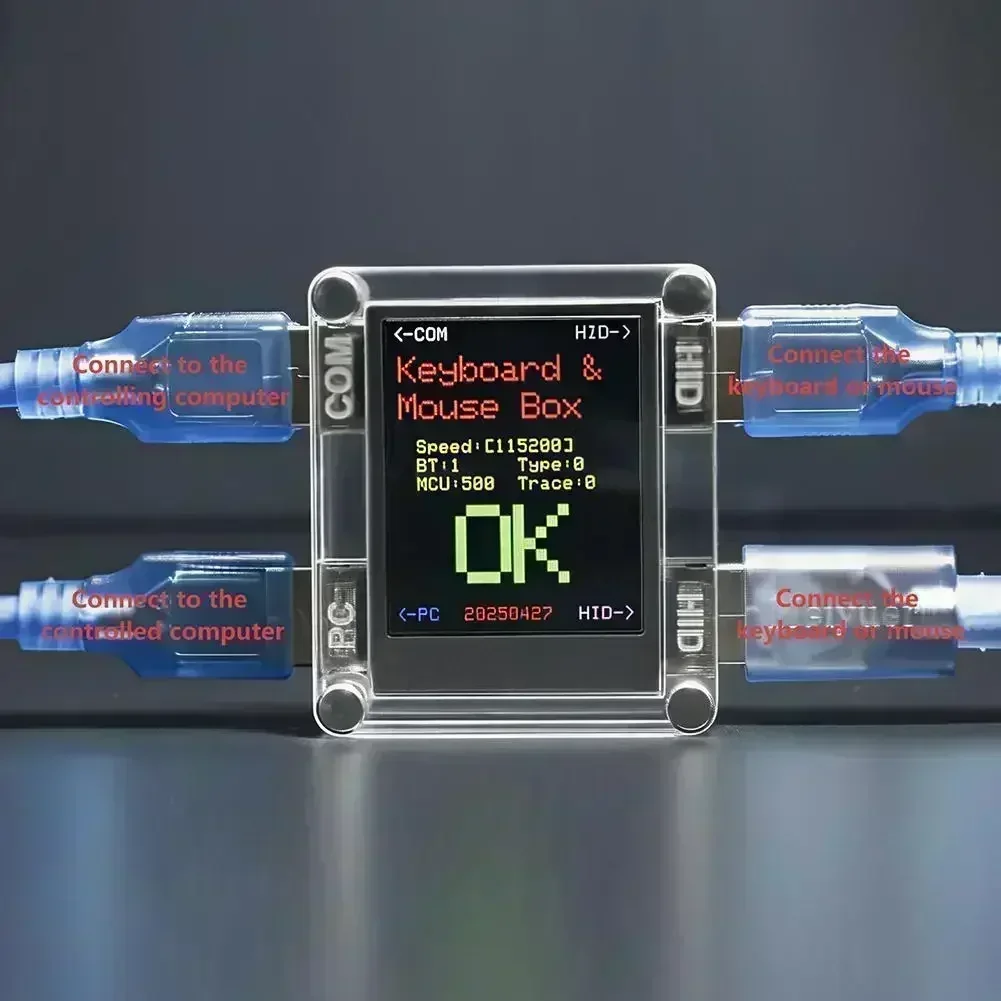 

Контроллер клавиатуры и мыши B + Pro, поддержка AI с двумя кнопками USB, аксессуары для инструментов для контроллера клавиатуры и мыши