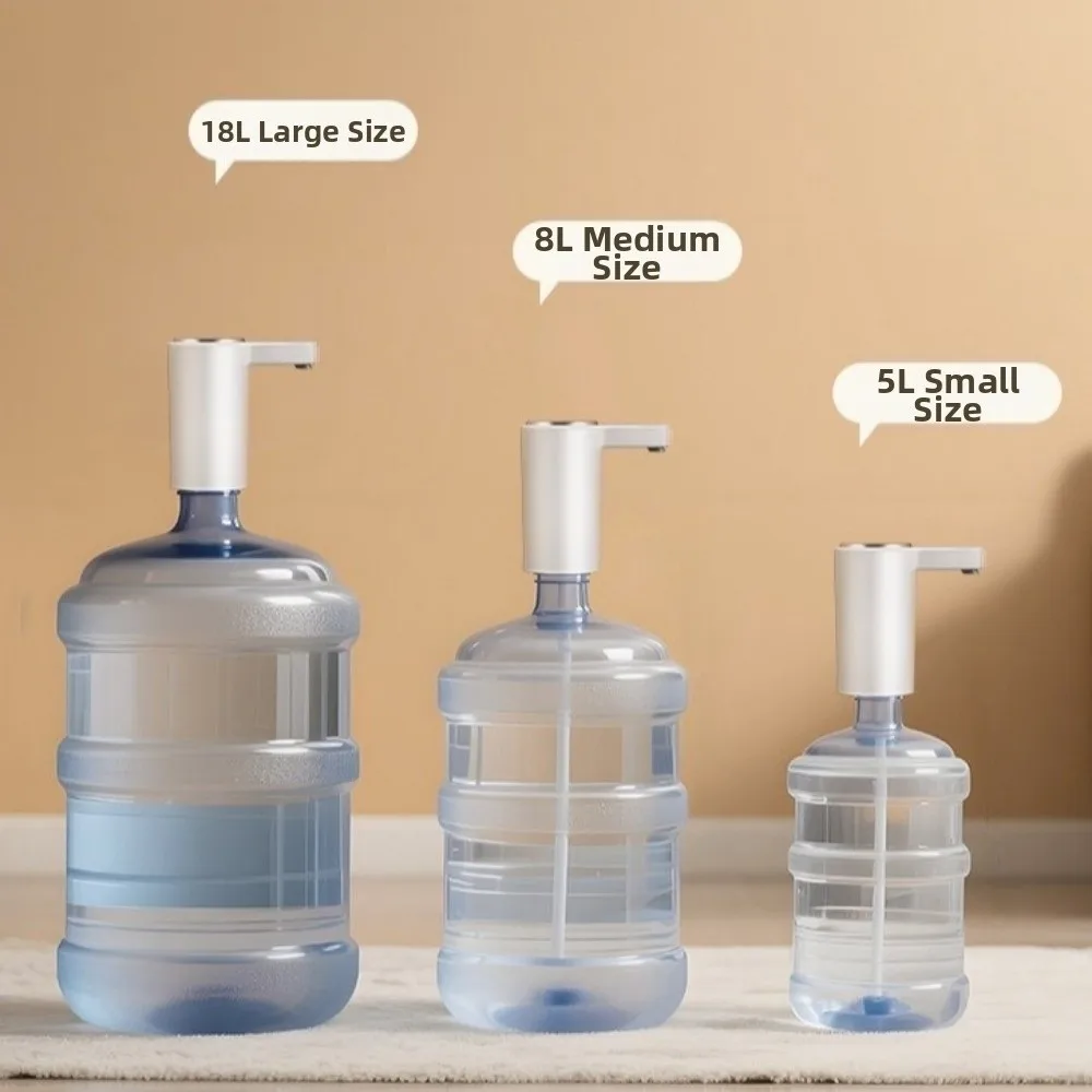 Portable Electric Bottled Water Dispenser Type-C Charging One Click Water Outlet Automatic Water Dispenser USB Charging
