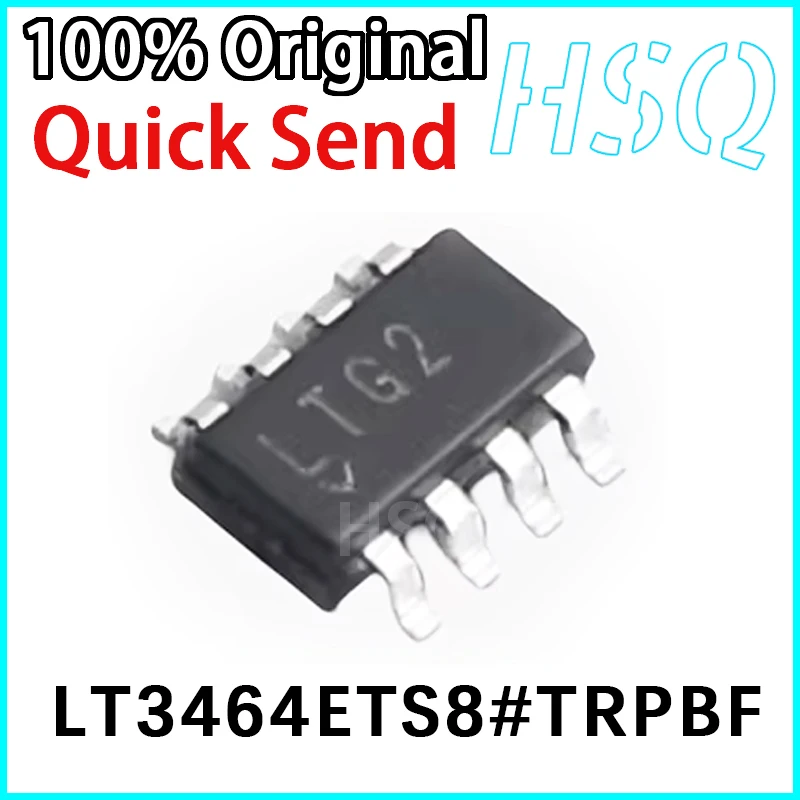1PCS LT3464ETS8#TRPBF Silk Screen LTG2 SOT23-8 DC-DC Power Chip New