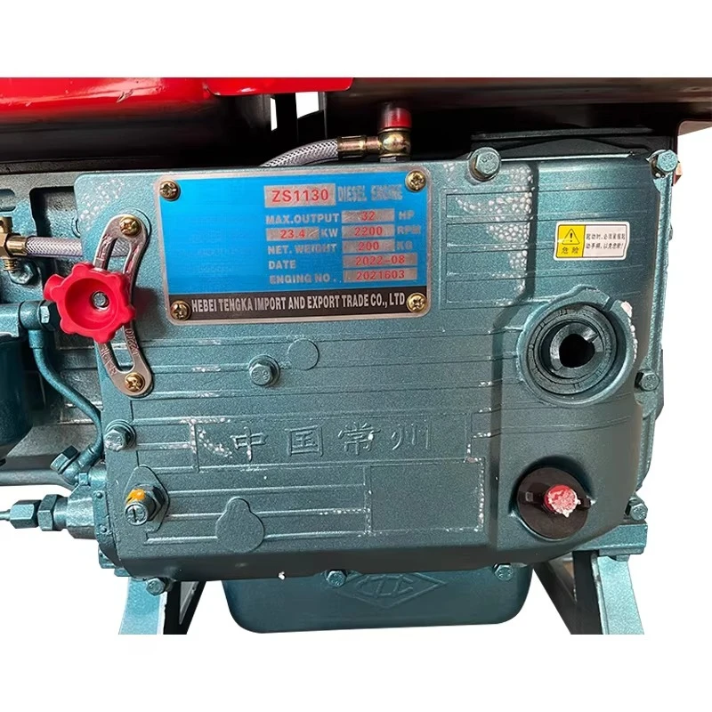ZS1130 Single Cylinder fuel Engine Electric Start Water-Cooled Bearing Agricultural Machinery for Irrigation