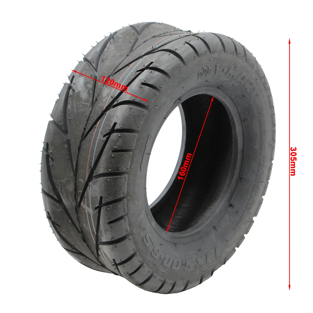 13x5.00-6.5 Vacuum Tubeless Tire 13*5.00-6.5 Scooter Tyre Replacement For Electric Scooter Go Kart ATV Mini Quad Bike