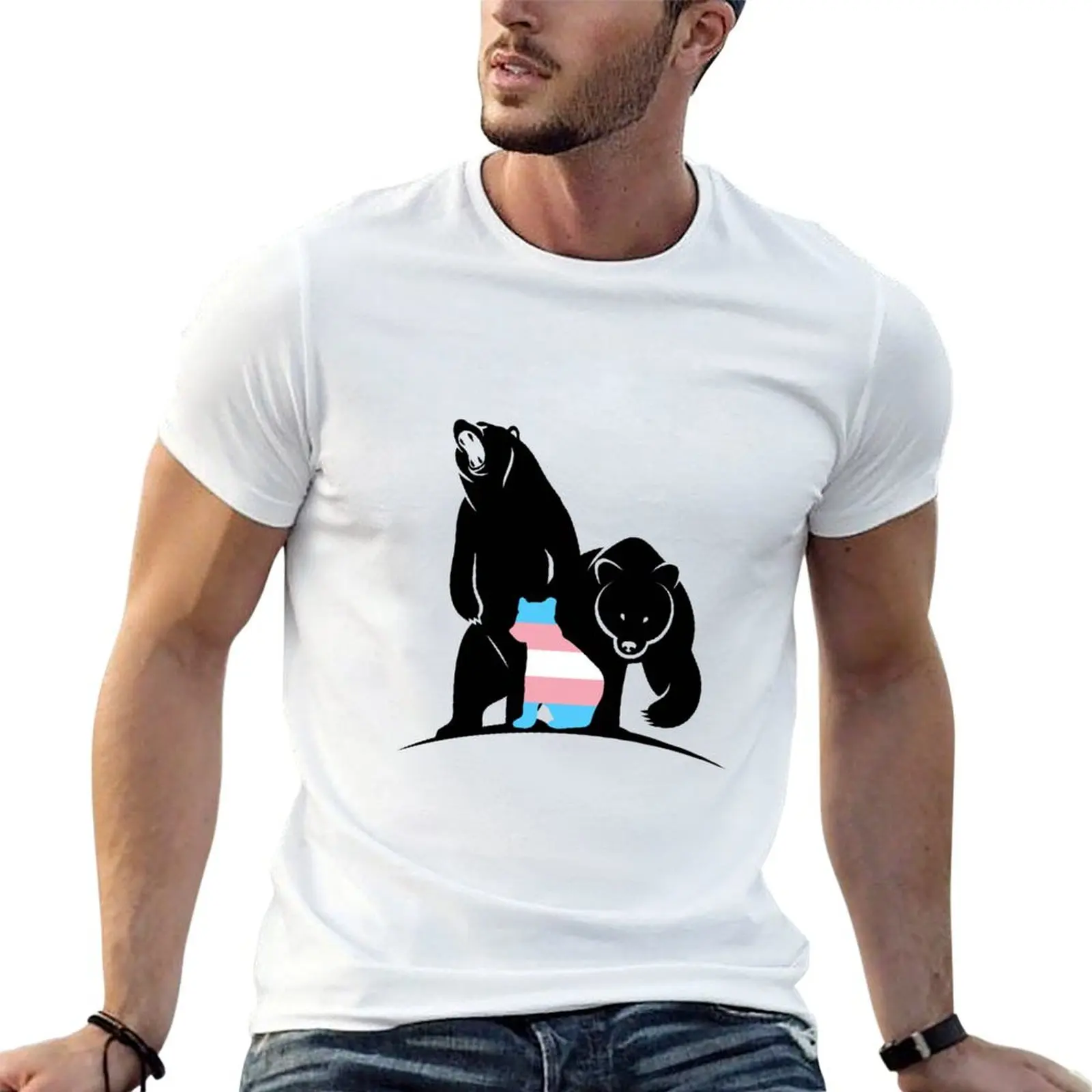 DEFEND TRANS YOUTH T-Shirt baggy shirts Funny t-shirt plain black t shirts men