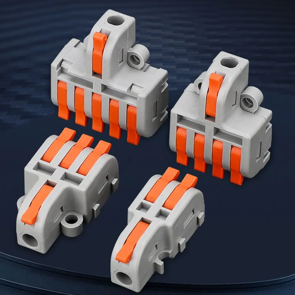 Wire Connector Quick Splitter Mini Splicing Universal Conductor Wiring Cable LED Terminal Block Push-in Electrical Connectors