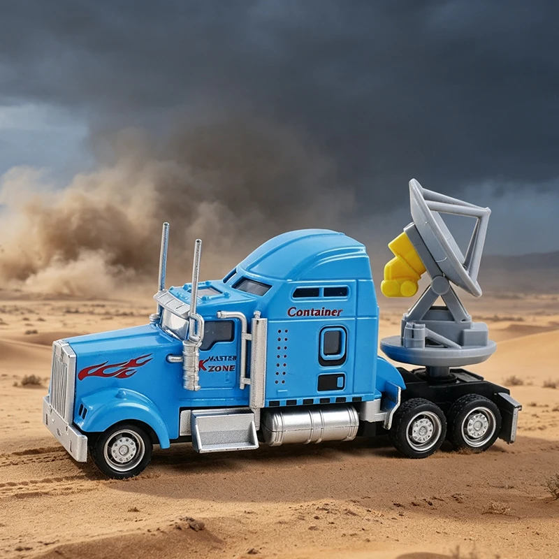Storm Interceptor Titus Tornado Chaser Gepanzertes Fahrzeugmodell Filmreplik Sammlerstück Spielzeugauto Geschenk – Detail 10