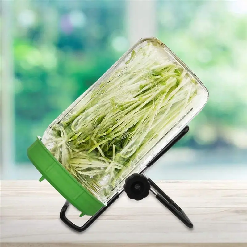 RALCA-8 Pack Sprouting Stands For Wide And Regular Mouth Jars Canning Jars Holder For Sprouting, Stainless Steel