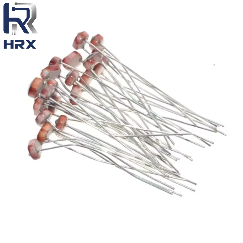 10 個 LDR 写真感光抵抗器光電フォトレジスタ 5528 GL5528 5537 5506 5516 5539 Arduino の DIY