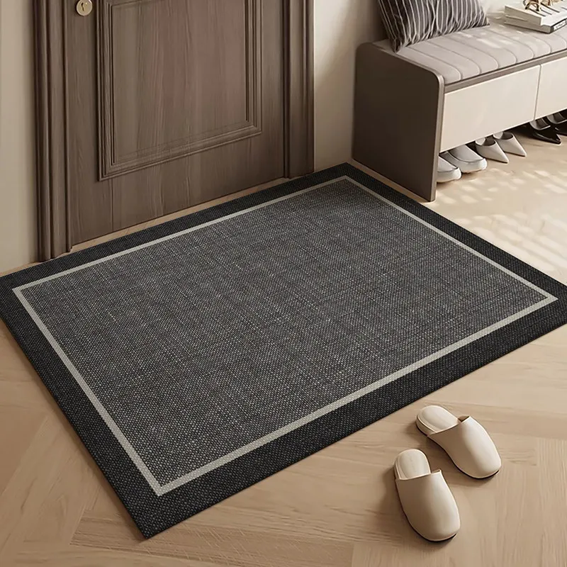 VIKAMA Minimalist Wabi-Sabi Doormat: Comfortable, Soft, and Warm; Non-Slip Entryway Mat; Bathroom Rug; Home Furnishings