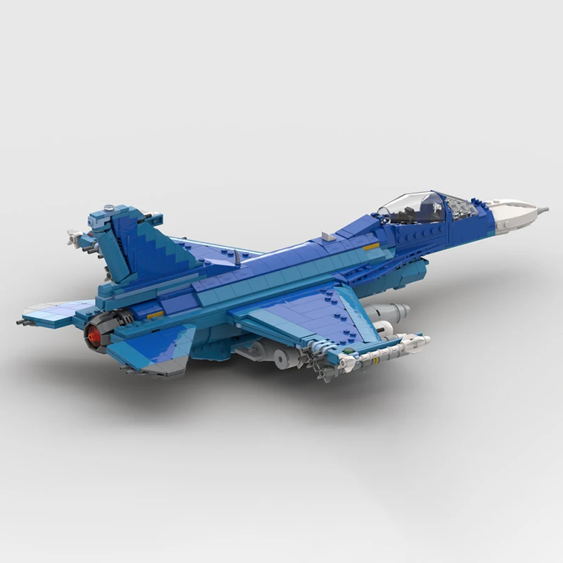 New products, MOC building blocks, military models, F-2 1:35 scale fighter jet, modular design, DIY puzzle toy assembly set