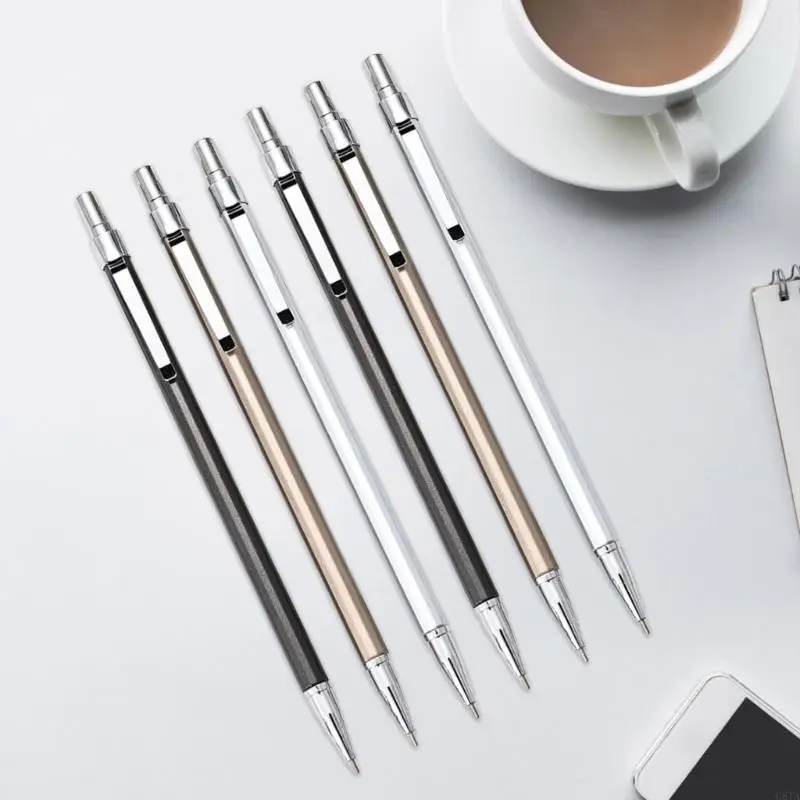 G8TA Metal Mechanical Pencil, 0.5 Automatic Drafting Pencil for Carpenter Marking
