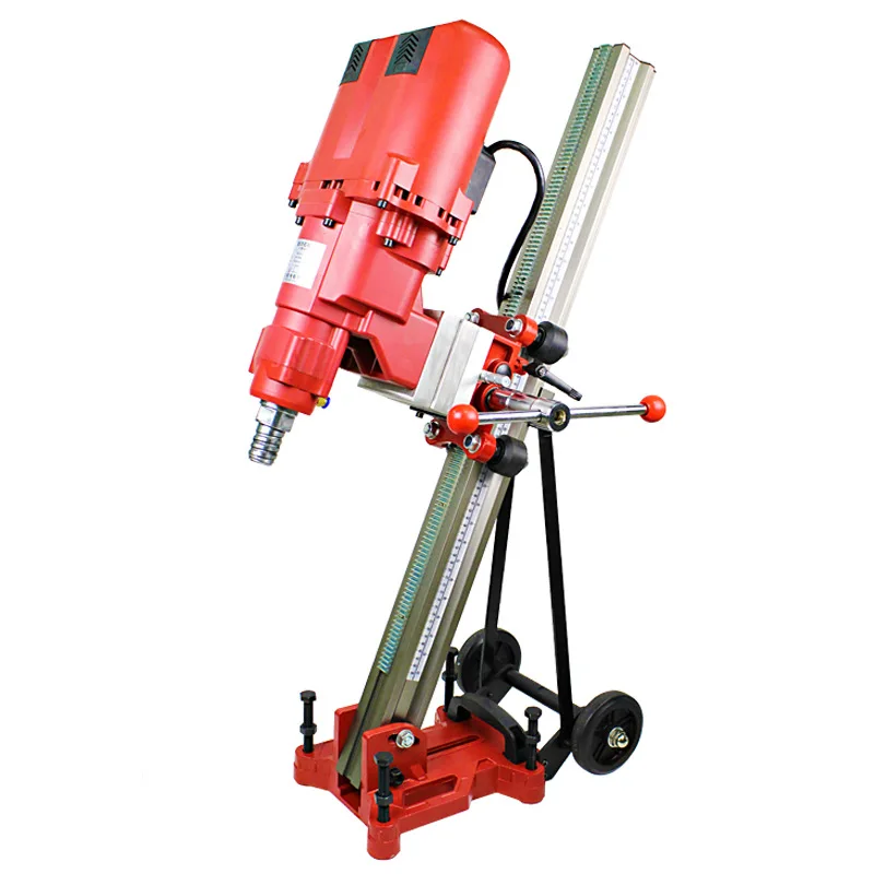 

New double motor water drilling rig inclined triangle support frame diamond drilling machine engineering drilling JLS-500