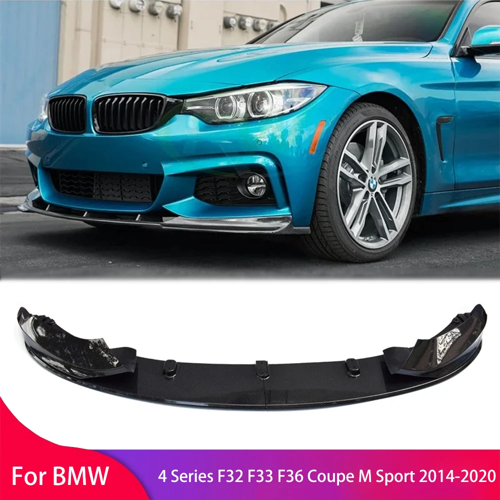 Spoiler Front Bumper Lip for BMW 4 Series F32 F33 F36 Coupe M Sport 2014 - 2020 Front Apron Surround Front Shovel Surround