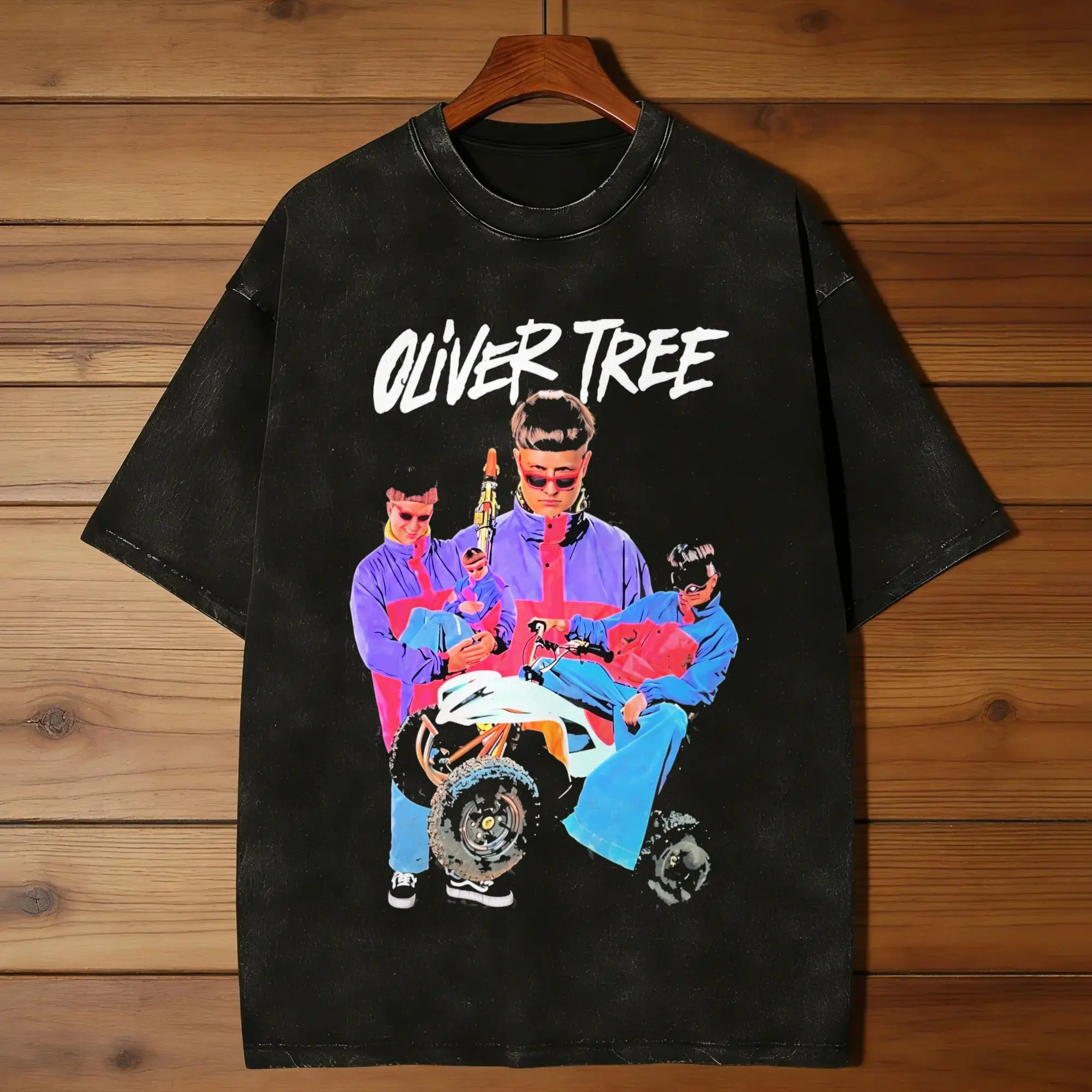 Rest In Peace Oliver Tree 1993-2026  T-Shirts Men Crew Neck Pure Cotton Washed T Shirts  Short Sleeve Tee Shirt Printed Clothes