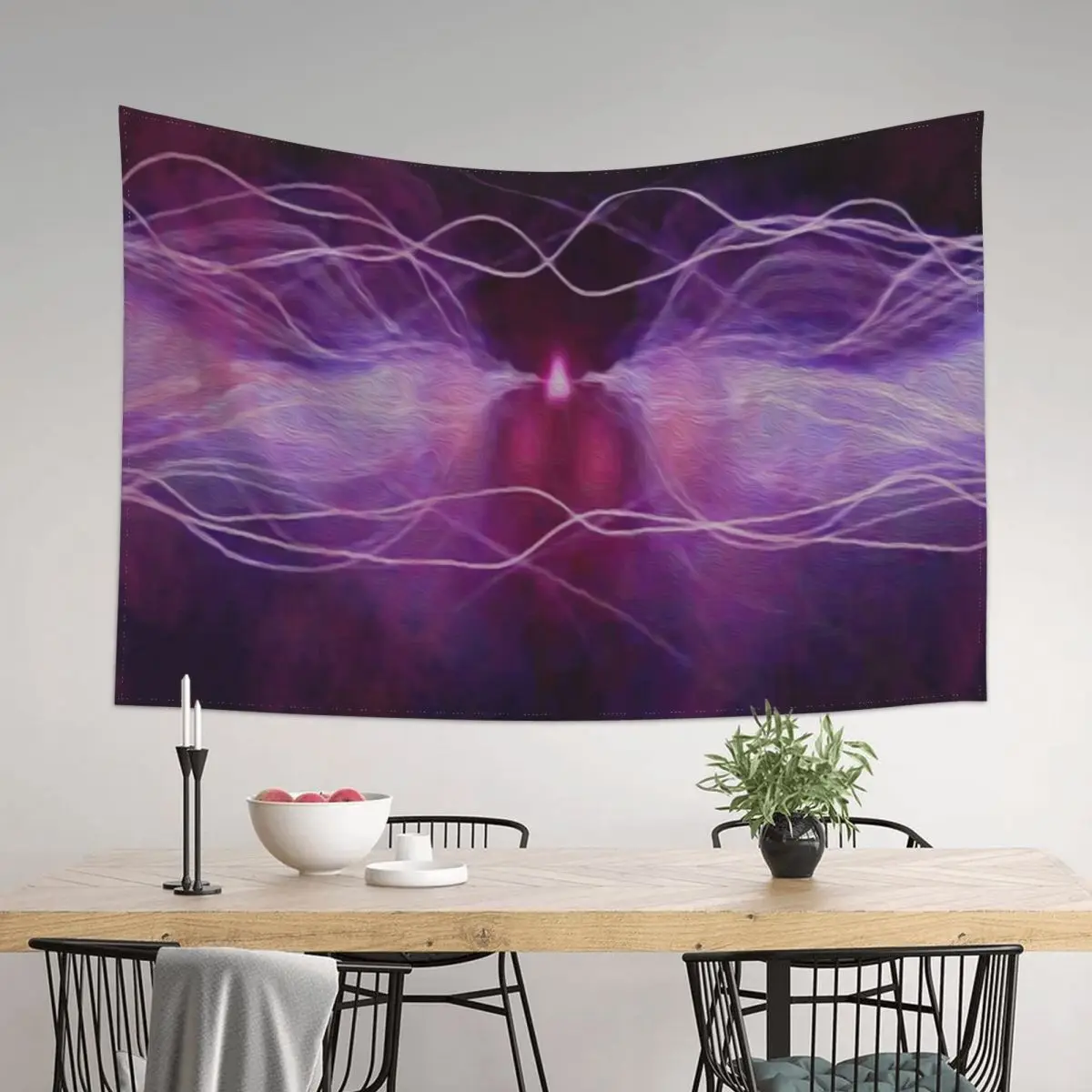 

Pink Waves of Sound Tapestry Korean Room Decor Room Aesthetic Decor Decorative Wall Murals Tapestry