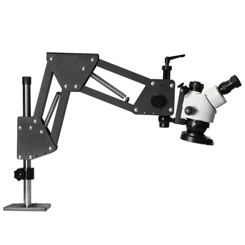 

Tabletop trinocular stereoscopic microscope, jewelry diamond micro-set digital magnifying glass