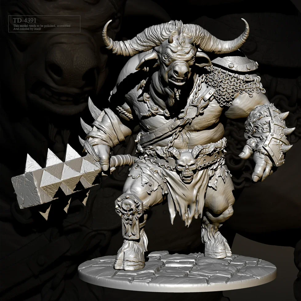 50mm 75mm Resin model kits figure colorless and self-assembled(3D Printing ) TD-4391/3D