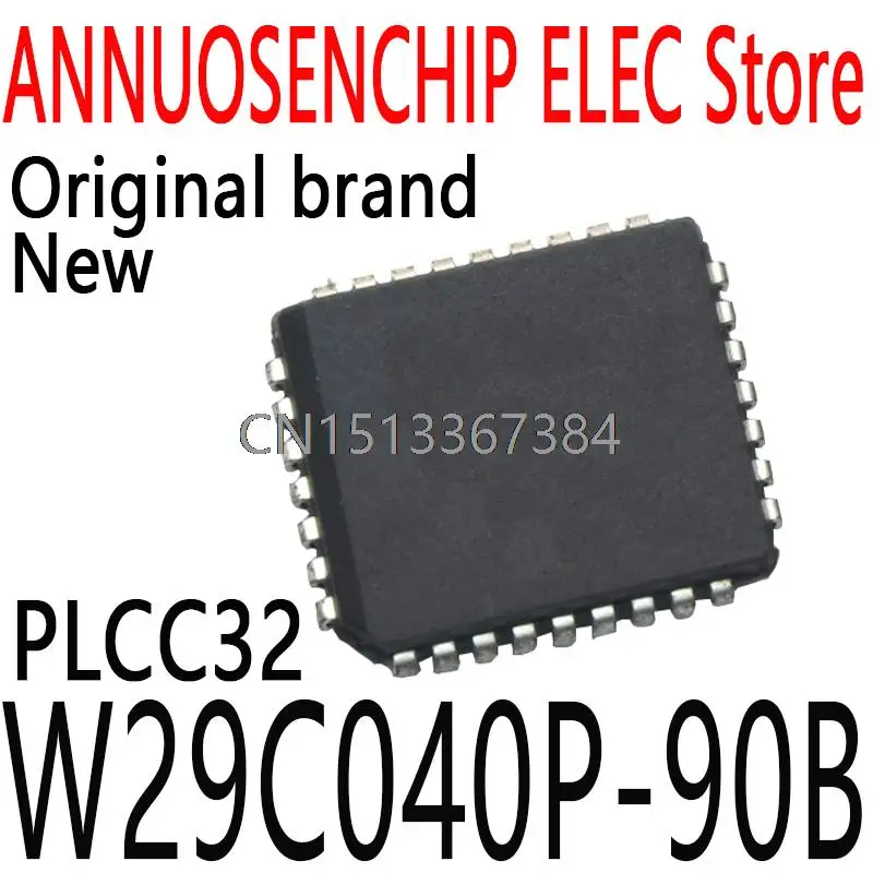 10PCS/Lot New and Original W29C040P-90 W29C040P W29C040 PLCC32 W29C040P-90B