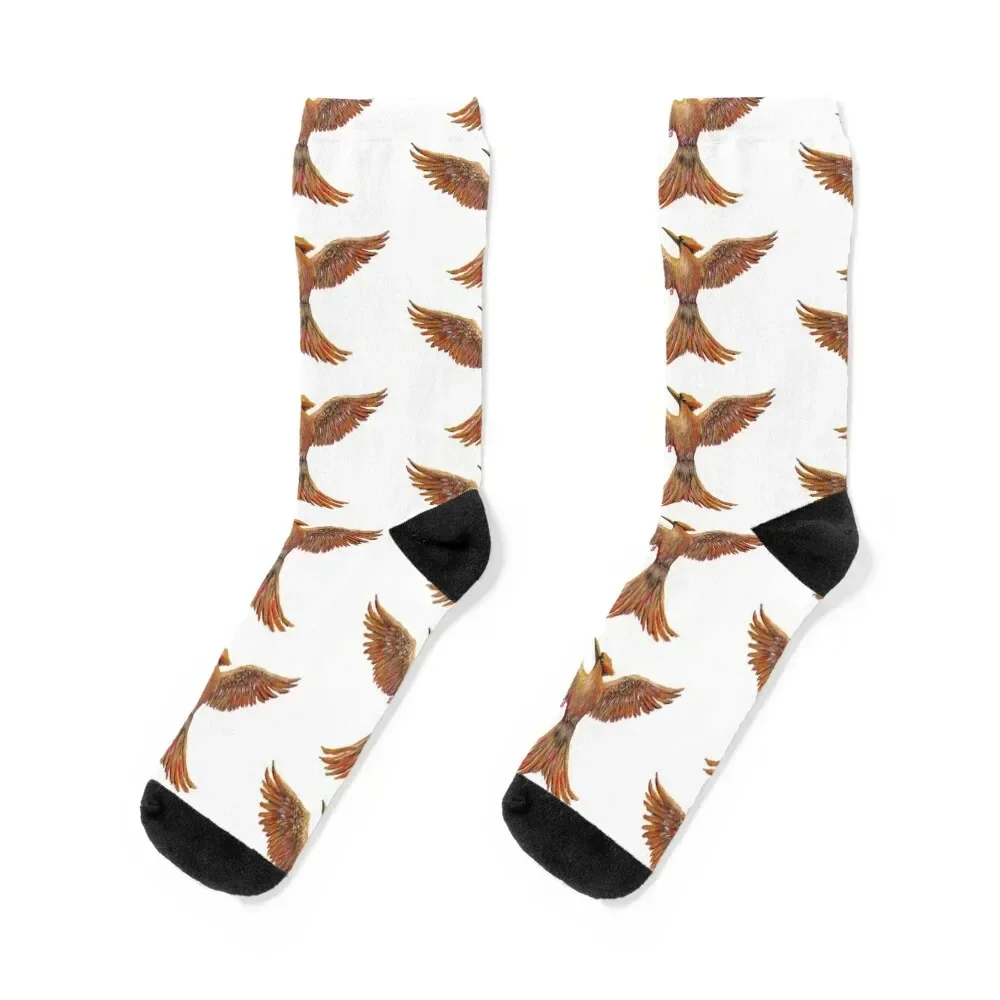 

Mockingjay Socks cute basketball with print christmas stocking Man Socks Women's