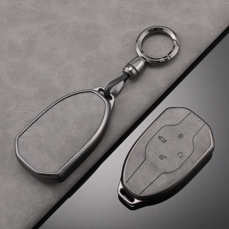 

Portable for GAC Trumpchi GS8 2021 Empow J11 J12 J13 J14 J15 J16 Smart Car Key Fob Remote Car Key Case Cover Holder Accessories