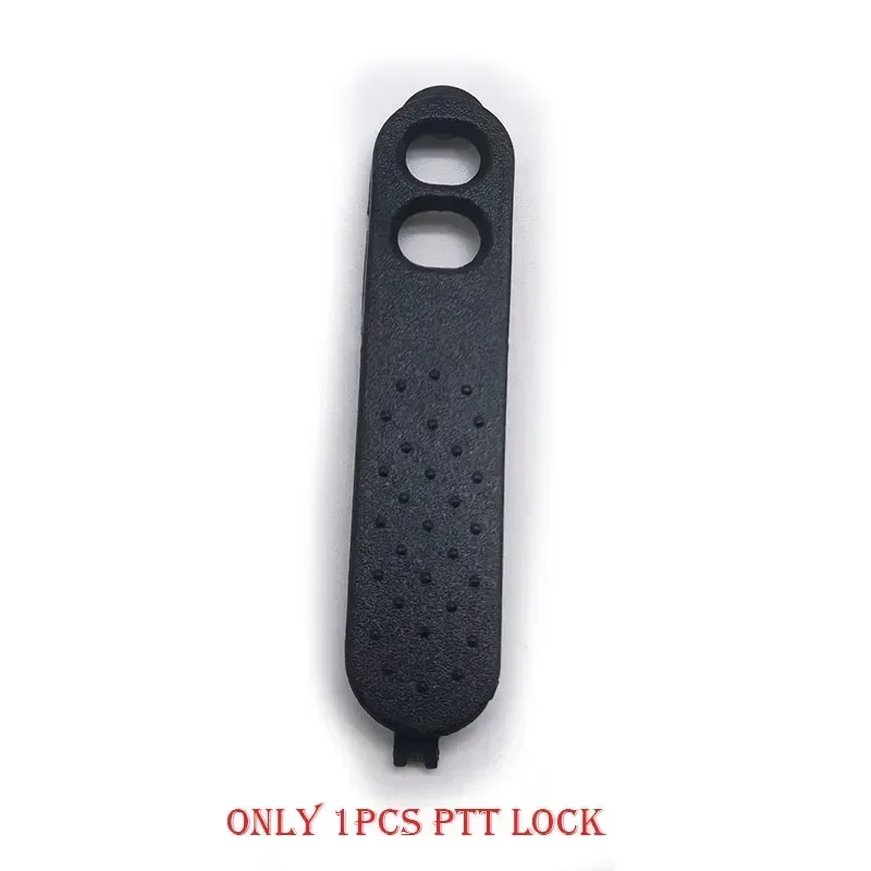 1pcs PTT Button Lock and PTT Rubber Key for Motorola EP450 PR400 etc Radio Walkie Talkie Repair Kits