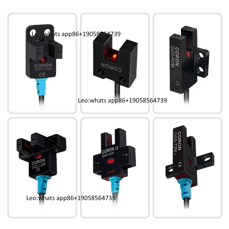 GG5 Micro Slot Optical Sensor Switch NPN PNP LED Plug 5mm Distance Photoelectric Sensor Fork Type Through-beam