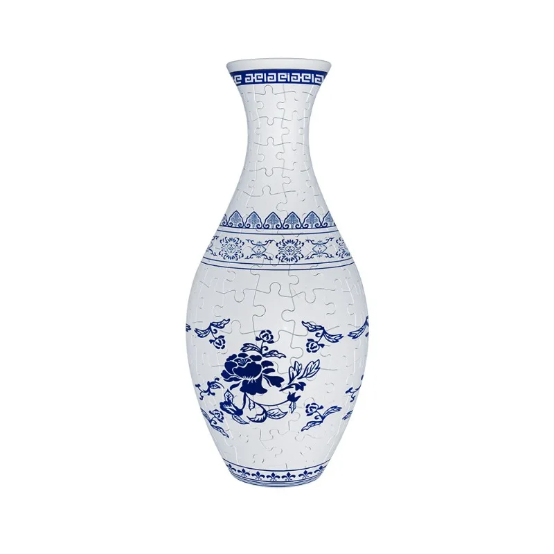 

3D Puzzle Vase for Adults Plastic DIY Unique Puzzle Flower Vase Crafts for Adults and Kids House Warming Gift Birthday Gifts