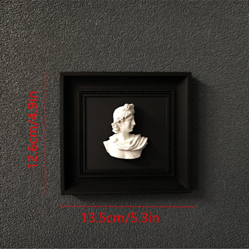 ثلاثية الأبعاد الجص أبولو الفن النحت إطار الصورة الفن اليوناني القديم والأساطير غرفة المعيشة غرفة المكتب جدار أو الجدول الديكور #6