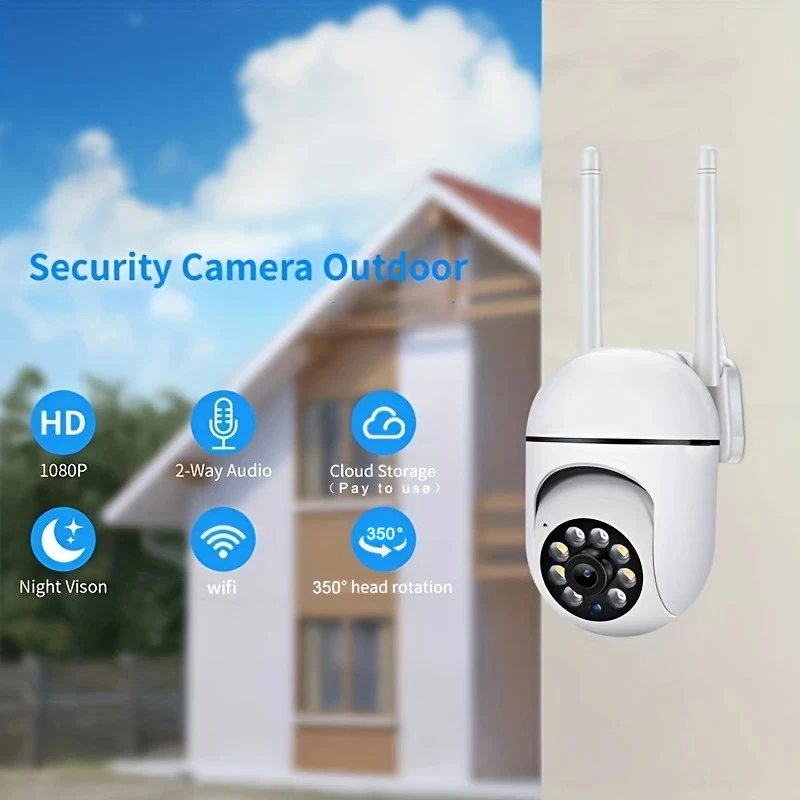 2.4G 1080P Cameras Wifi Video Surveillance Outdoor Security Protection Monitor Home 2.4G Wireless WIFI Smart Camera