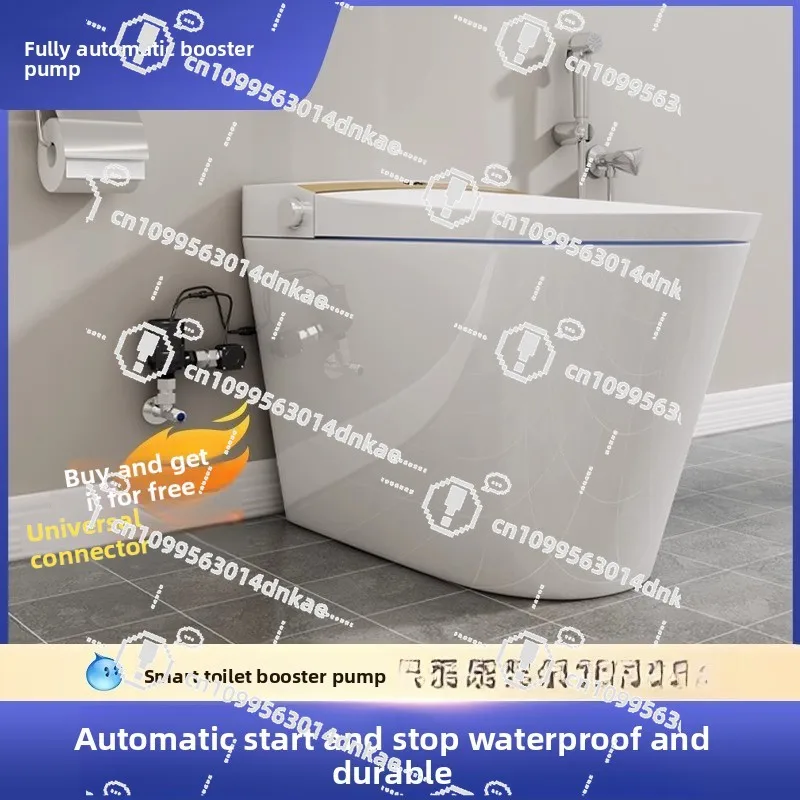 

Tankless Smart Toilet Booster Pump Household Silent Automatic Booster Water Booster
