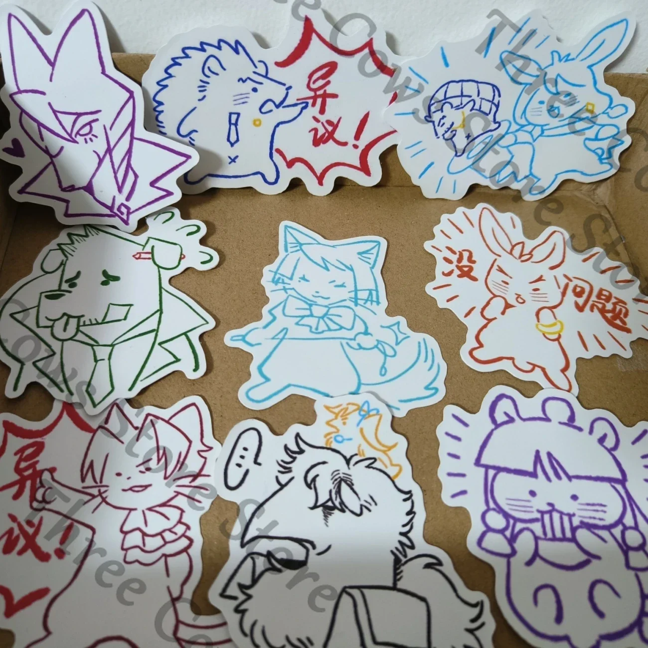 

Anime Ace Attorney Franziska Von Karma Miles Edgeworth Phoenix Wright Maya Fey Cosplay Cartoon Sticker Tags Paster Decals Gift