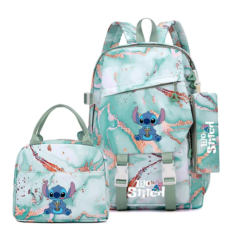 حقيبة ظهر ذات سعة كبيرة، مقلمة، حقيبة غداء معزولة قابلة للطي، مجموعة حقائب مدرسية، حقيبة نهارية كاجوال للاستخدام اليومي #6