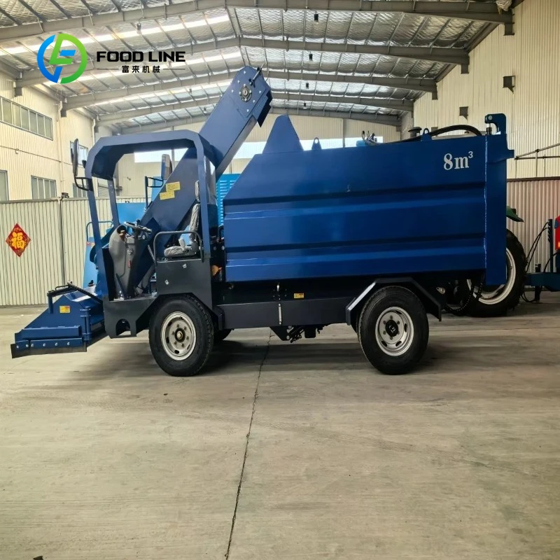 Customized Multifunctional PLC Manure Collector Cattle Barn Floor Cleaning Machine Organic Fertilizer Processing Equipment