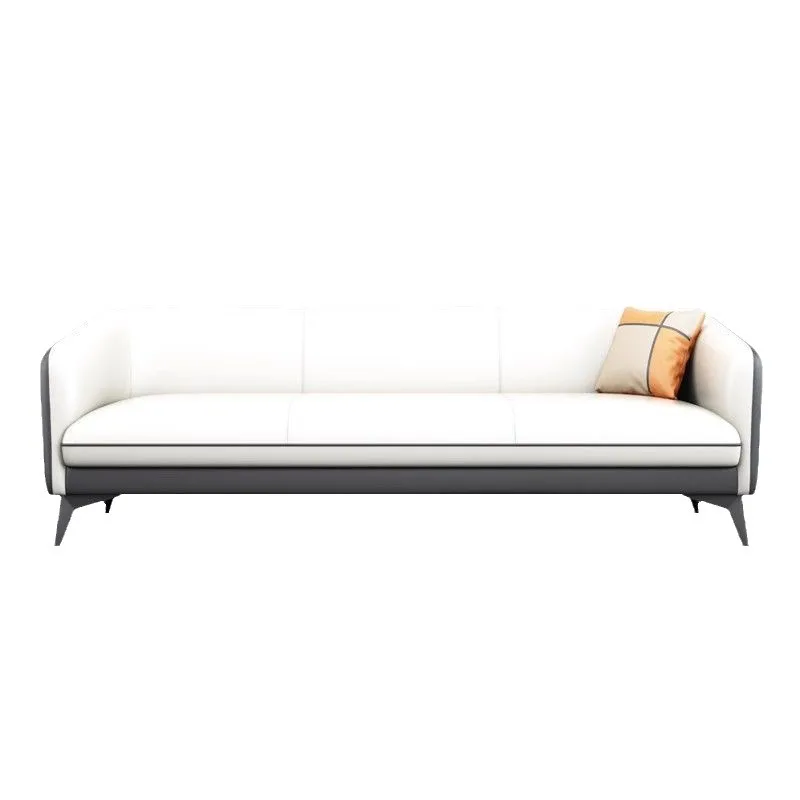 

European modern combination office sofa coffee table set single three seat business reception home office living room