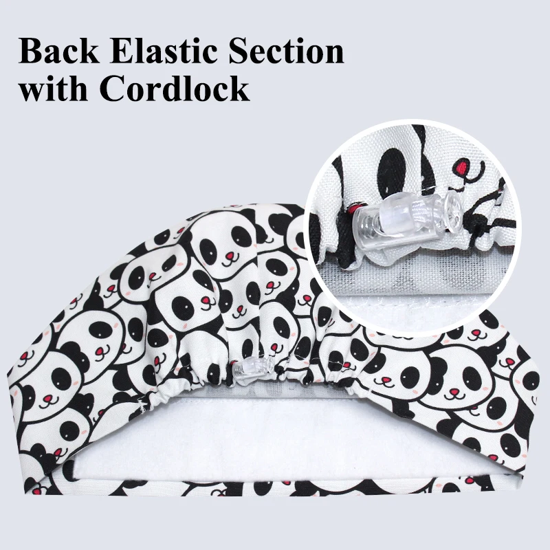 Winter Working Nursing Hats Cotton Nurse Scrub Caps for Man Woman Breathable Adjustable Medical Skullcap K930