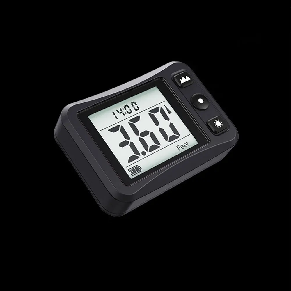 Skydiving altimeter digital altimeter automatically calibrates ground altitude based on local altitude