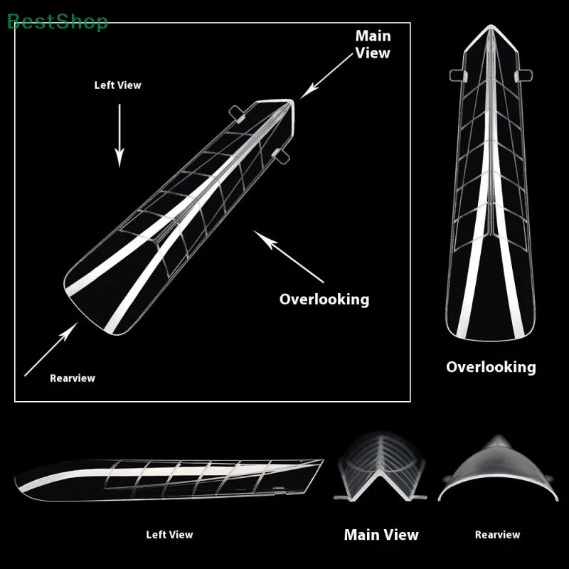 120 個デュアルフォームエクステンションモールドクイックビルディング付け爪アクリルネイルモールドフルカバー指トップフォーム