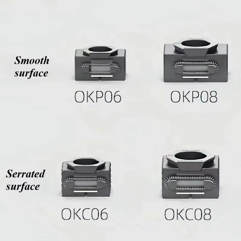 M6 M8 M10 M12 OK VISE CNC Multi-station Product Batch Processing MINI OK Vise Small Clamp Precision Modular Vise for CNC Machine