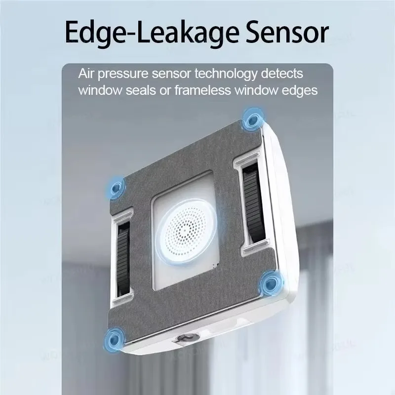 Electric Automatic Window Cleaning Robot with Intelligent Path Planning Water Spray Feature & APP/Remote Control Glass Cleaner