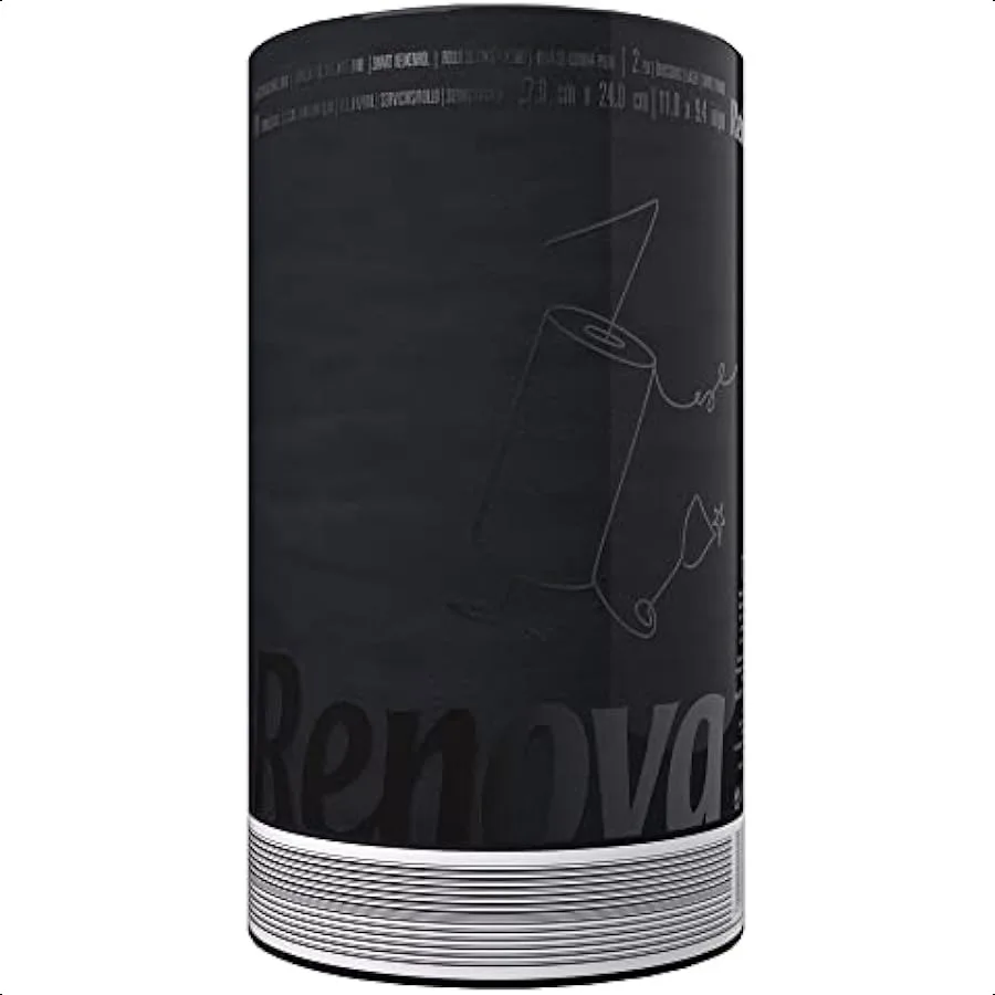 

Black Paper Towel Jumbo Roll 2 Ply 120 Highly Absorbent Sheets Achieve a Professional and Polished Image with Style Unique and