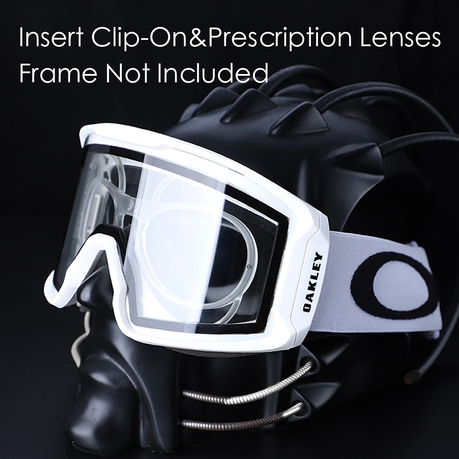 Millerswap Insert Clip-On Prescription Clip & Custom Prescription Lenses for Oakley Line Miner L Snow Goggle