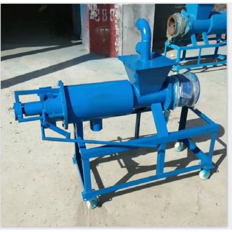 high quality Compost Goat Pig Chicken Cow Solid Manure Pellet Procsing Dewatering Dryer Drying Separator hine