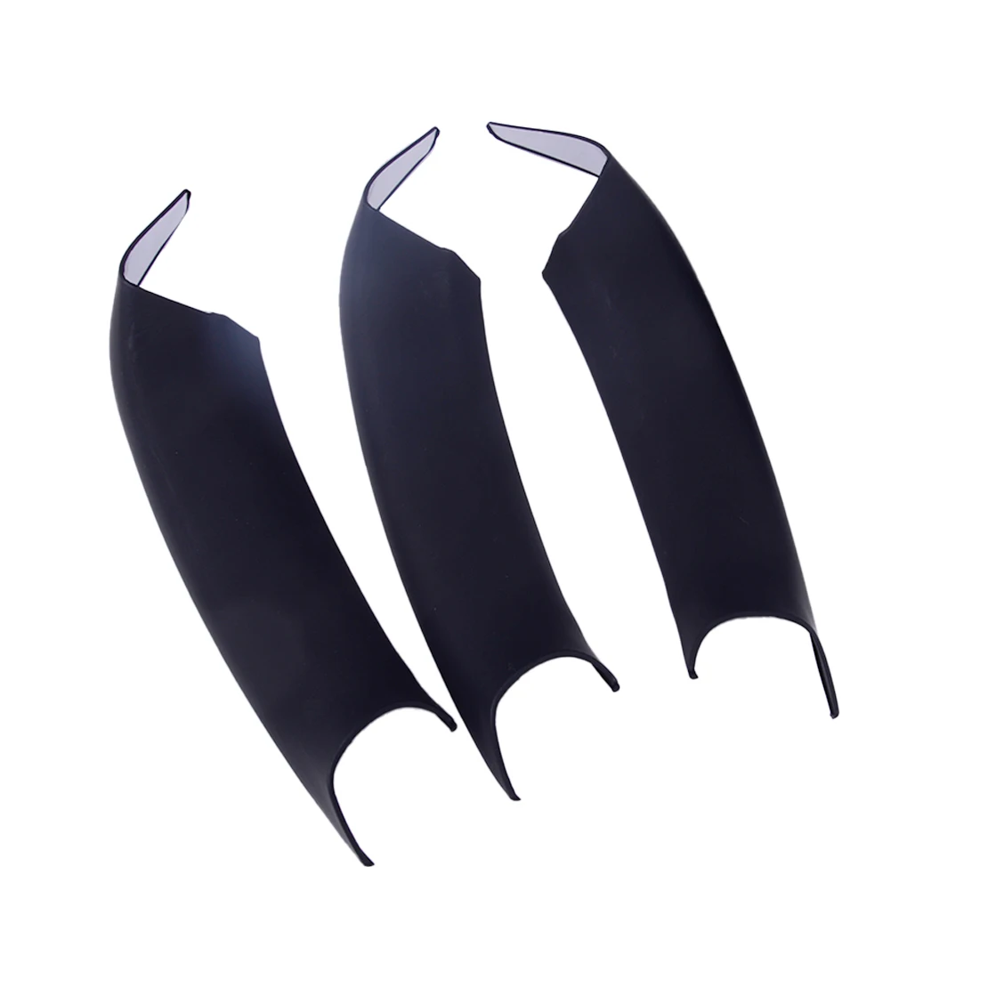 

3pcs/Set Car Inner Door Pull Handle Cover Trim Fit for BMW X3 X4 F25 F26 2010 2011 2012 2013 2014 2015 2016 2017 2018 Black ABS